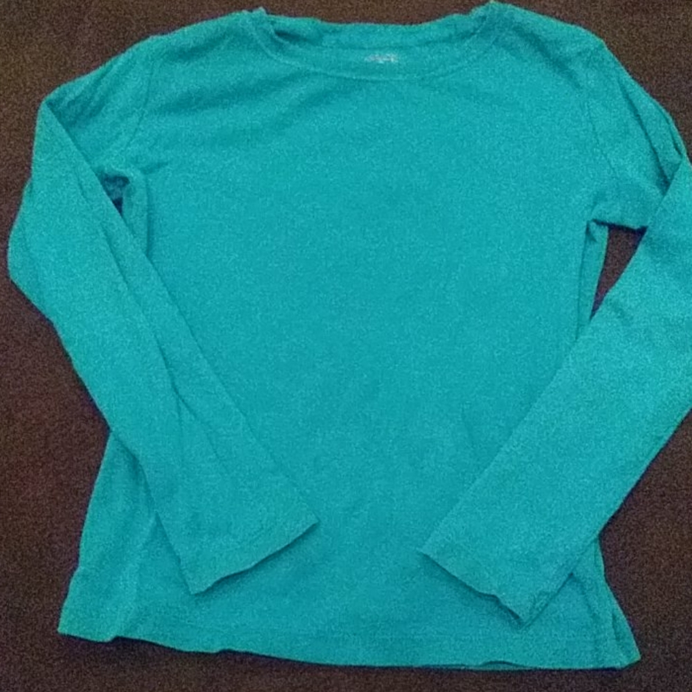 Girls Light blue long sleeve shirt